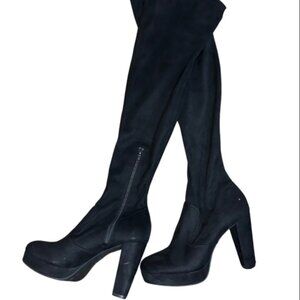 Giani Bini Women's Over-the-Knee Boot in Black | EUC | Size 7 US